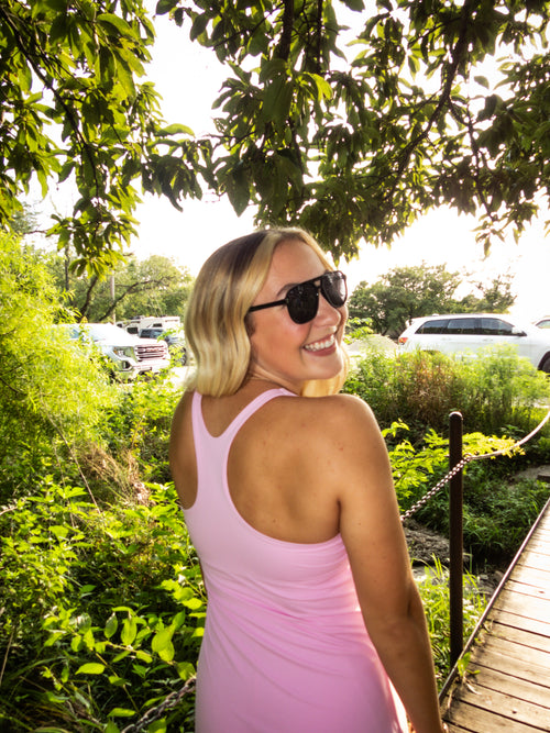 The Bubblegum GLO Athletic Dress