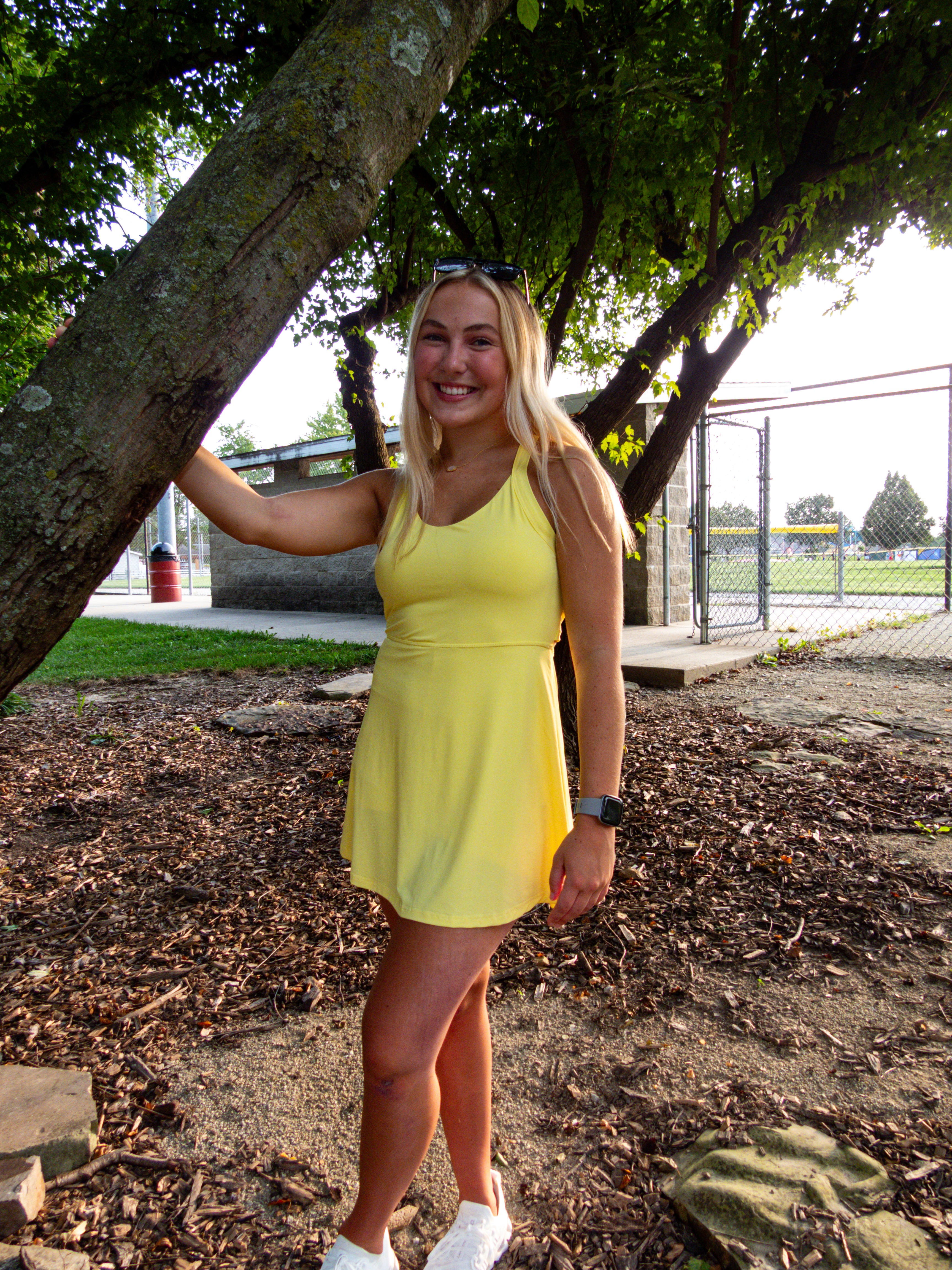 The Golden Hour GLO Athletic Dress