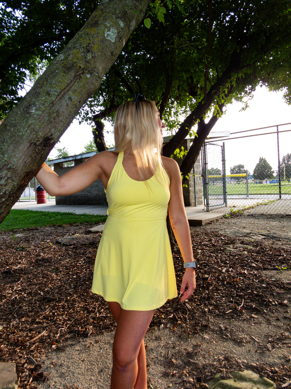 The Golden Hour GLO Athletic Dress