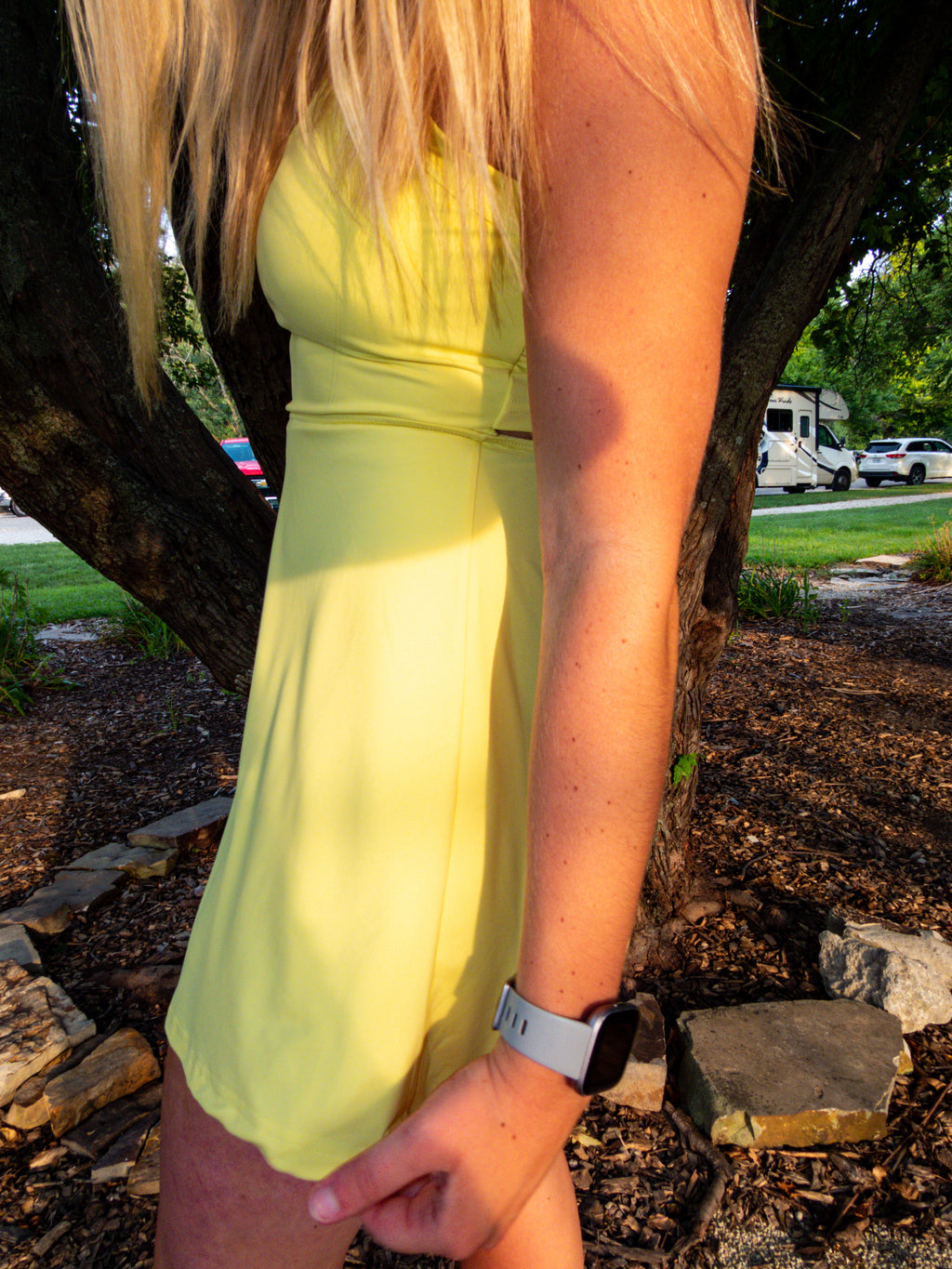 The Golden Hour GLO Athletic Dress