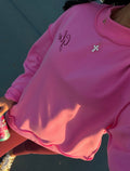 The Pink Sugar GLO Mock Neck Sweatshirt