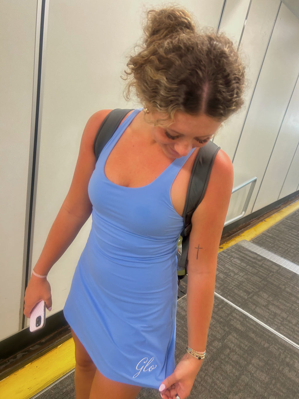 The Periwinkle Dream Athletic Dress