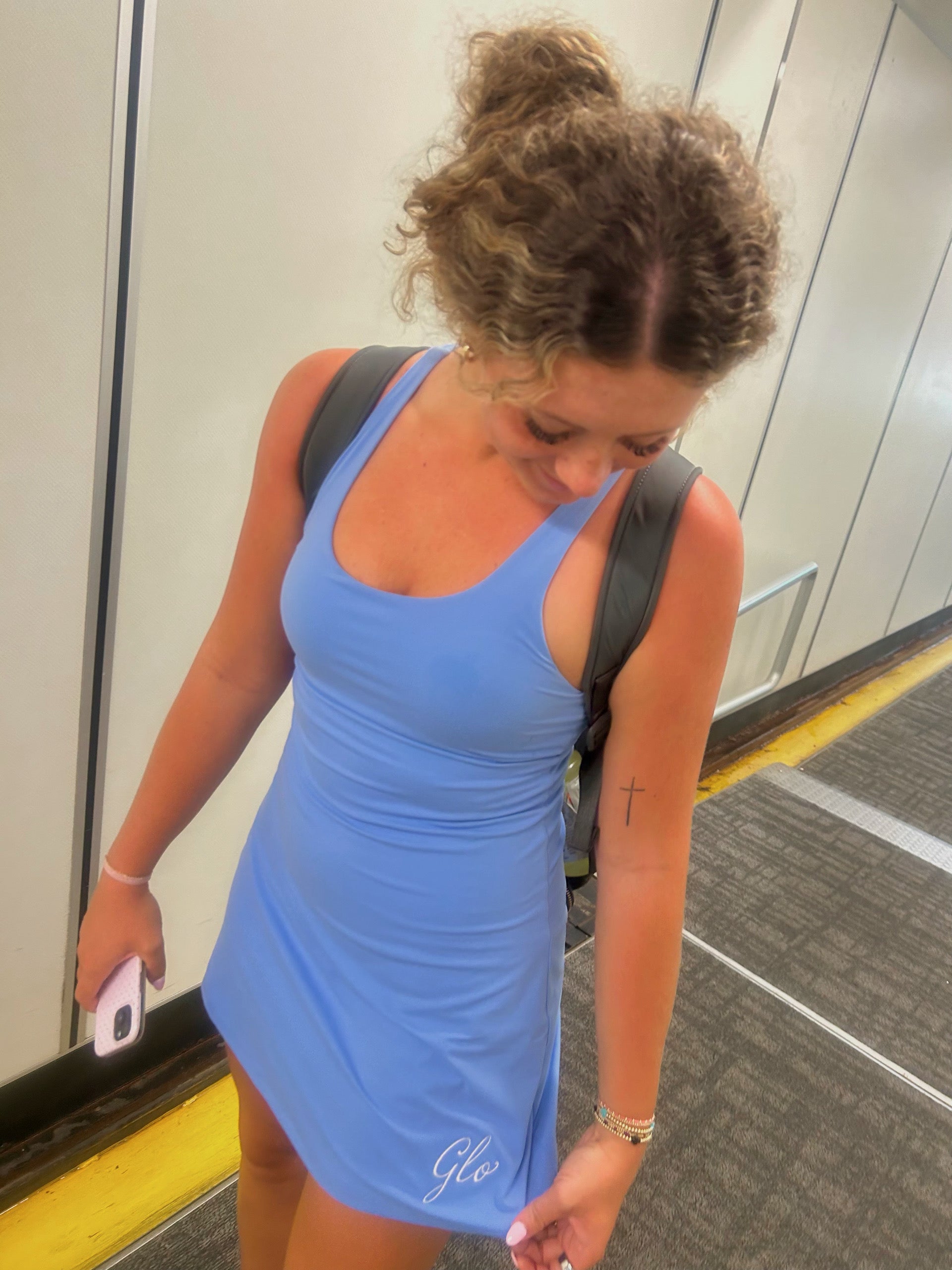 The Periwinkle Dream Athletic Dress