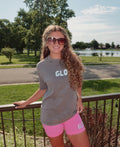 The Bubblegum GLO Biker Shorts - Pink