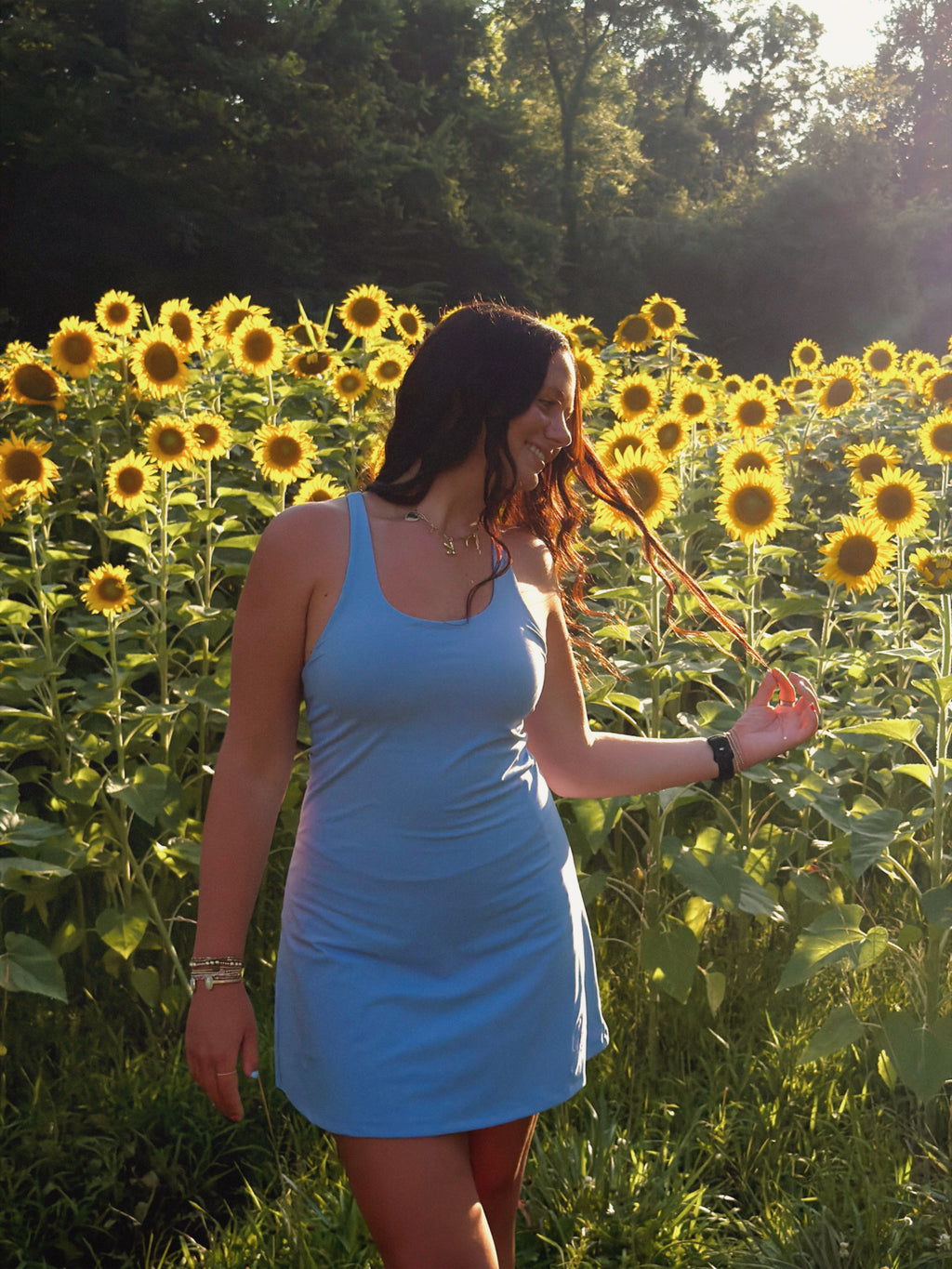 The Periwinkle Dream Athletic Dress