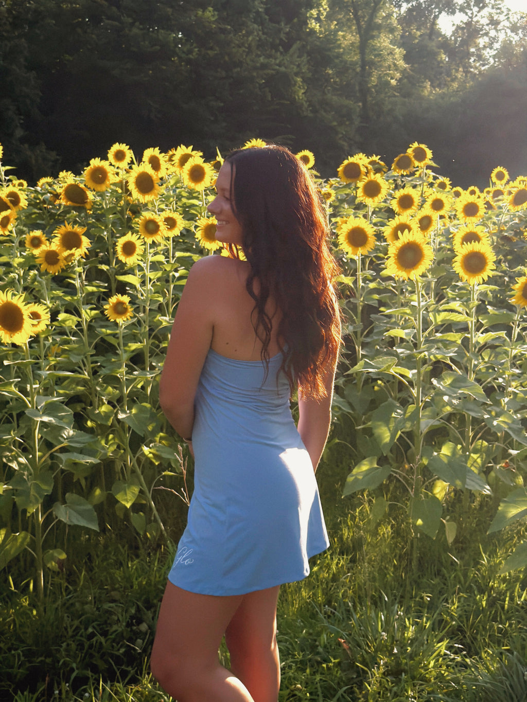 The Periwinkle Dream Athletic Dress