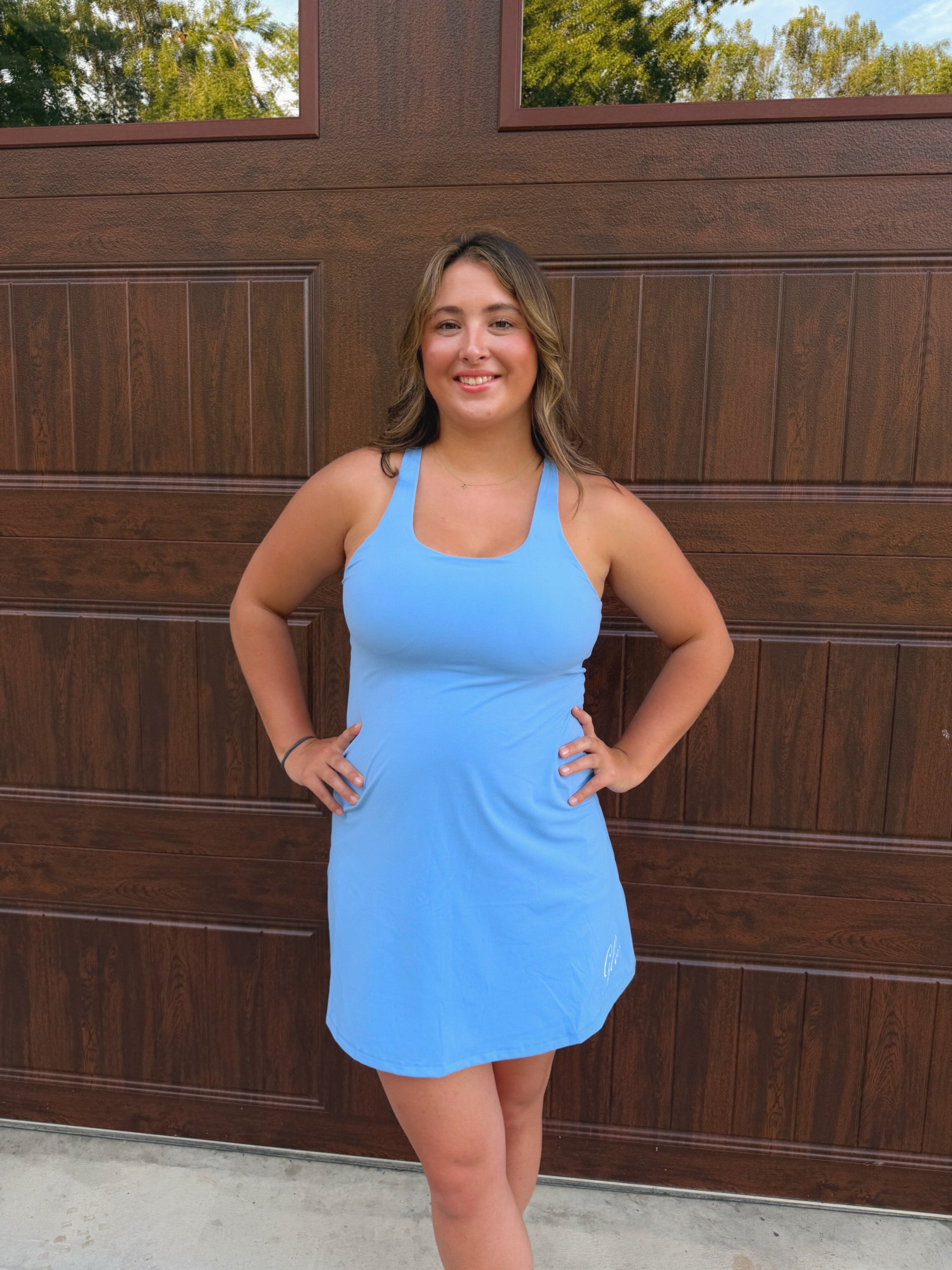 The Periwinkle Dream Athletic Dress